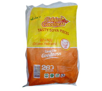 3kg Golden Goodness Chicken Flavoured Soya Pieces (260-Brands)