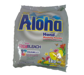 Aloha Washing Powder With Bleach 1Kg