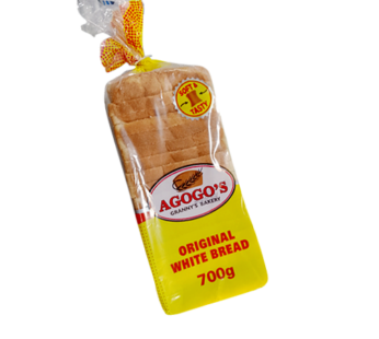 Agogo’s Original Whole White Bread 700g