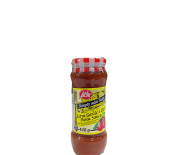 All Joy Extra garlic and onion pasta sauce 440g