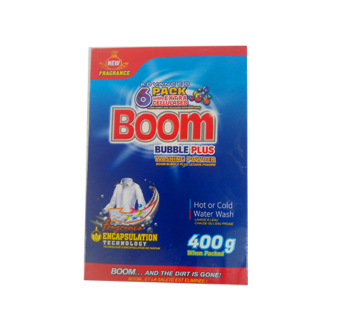 Boom Bubble Plus Washing Powder 400g