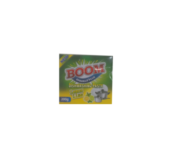 Boom Dish Washing Paste Lemon Lime 200g