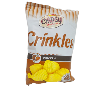 Yoyo Chipsy crinkles chicken flavour