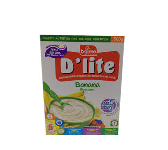 D’lite Banana 500g