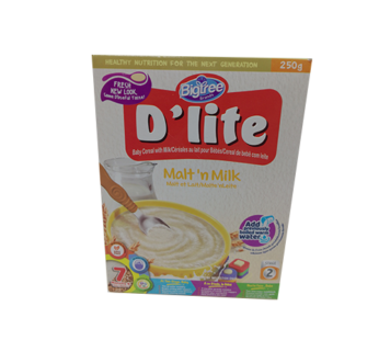 D’lite Malt & Milk 250g