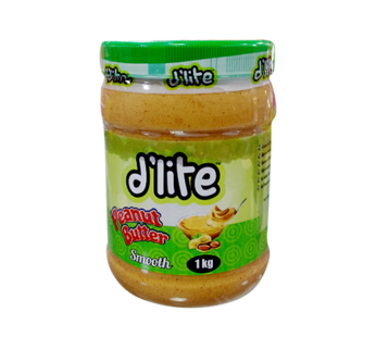 D’lite Smooth Peanut Butter 1Kg