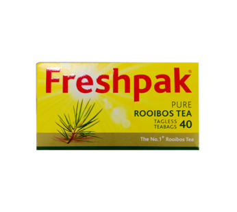 Freshpak Pure Rooibos Tea 40 Tea Bags