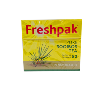 Freshpak Pure Rooibos Tea 80 Tea Bags