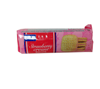 Henro Strawberry Cream Biscuits