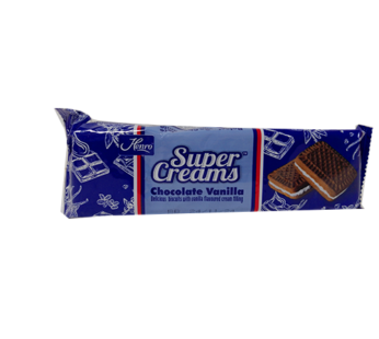 Henro Super Creams Chocolate Vanilla