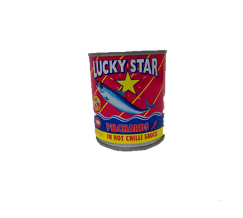 Lucky Star Pilchards in hot chili sauce