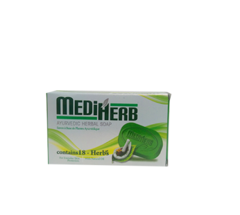 Mediherb Herbal Soap contains 18 herbs