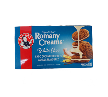 Romany Creams White Choc 200g