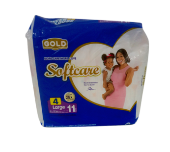 Softcare 4 Large 11 Pcs