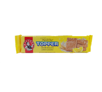 Bakers Topper Cream Biscuits Lemon