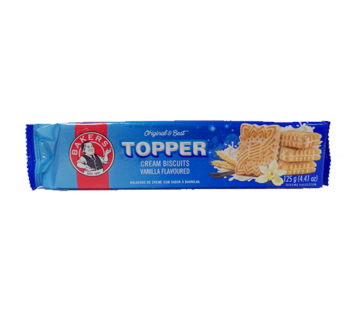 Bakers Topper Cream Biscuits Vanilla