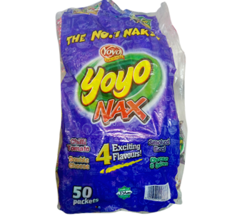 Yoyo Nax 50 Pack 4 Flavours