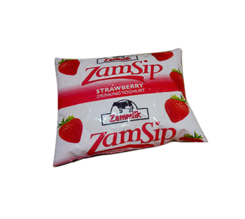 ZamSip Strawberry Yoghurt Sachet