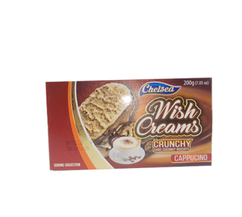 Chelsea Wish Creams Crunchy Choc Coconut Bisciuts