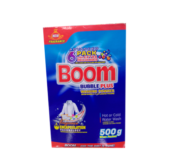 Boom Bubble Plus Washing Powder 500g