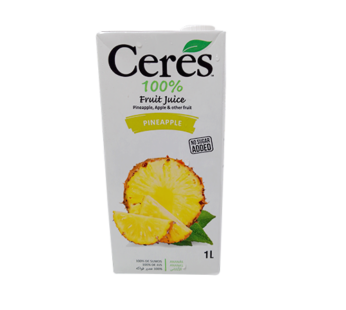 Ceres Fruit Juice Pineapple 1 Ltr