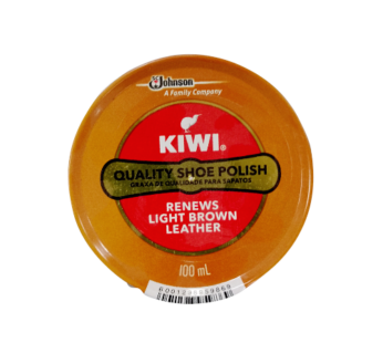 Kiwi Renews Light Brown Leather 100ml