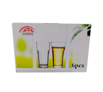 Sundabests Tumbler Glasses 6 pcs