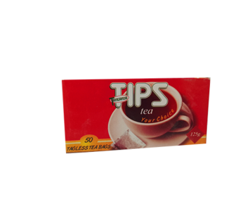 Tips Tea 50 Tea Bags 125g